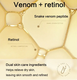 Retinol snake venom gold mask