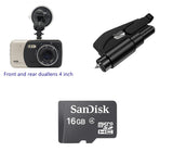 4-Inch L55 Dual Lens Dash Cam Car Hd Night Vision 1080P Jerry 5601 Reversing Image Ips