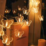 3 Meters 20 Lights Butterfly Christmas Decoration Light String